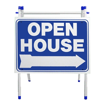 (image for) Solid Plastic Open House A Frame 6 Pack - Red