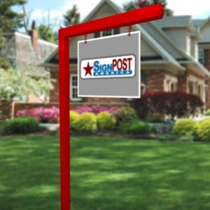 REAL ESTATE SIGN POSTS