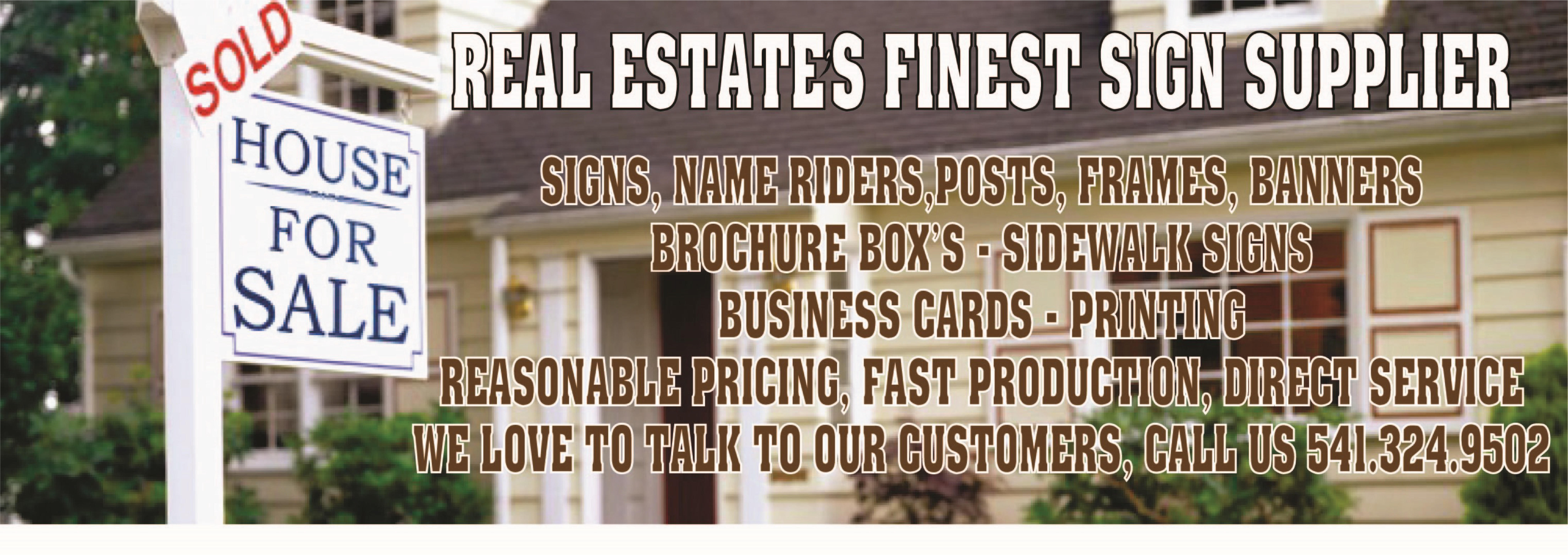 Real Estate Sign Store